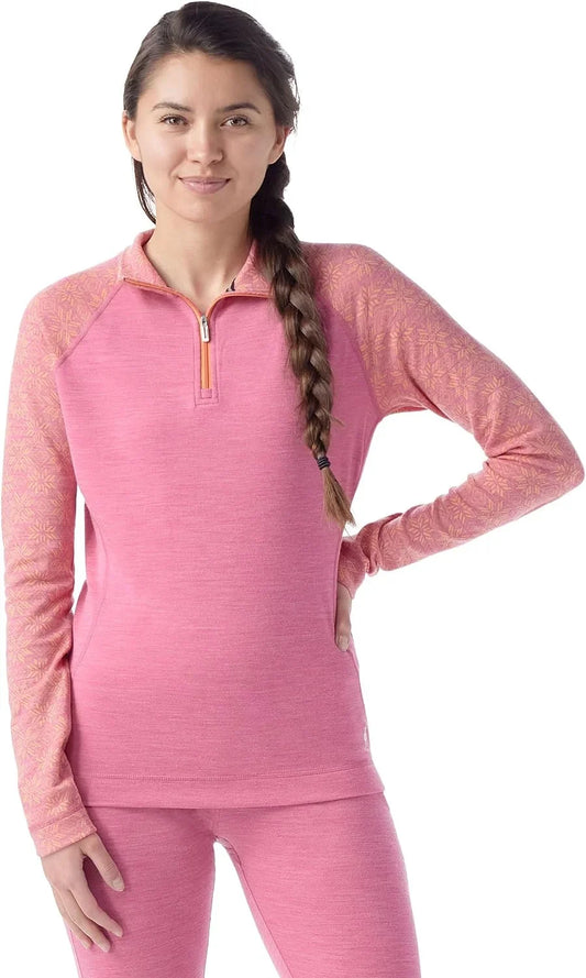 Smartwool Women's Classic Thermal Merino Base Layer 1/4 Zip