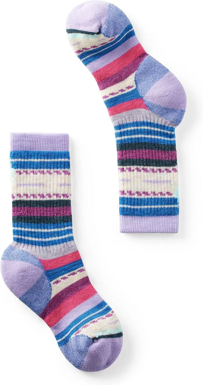 Smartwool Unisex Kids Hike Full Cushion Margarita Crew Socks (Toddler/Little Kid/Big Kid)