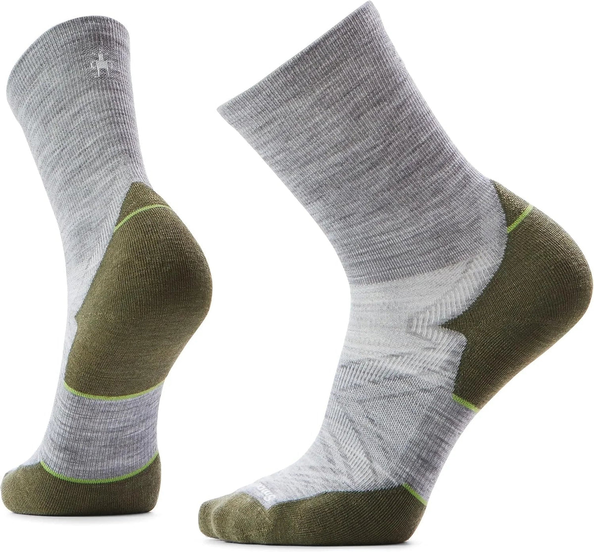 Smartwool Men's Run Targeted Cushion Mid Crew Socks