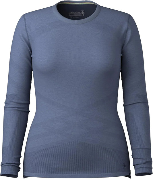 SmartWool Women's Intraknit Thermal Merino Base Layer Crew, Breathable Merino Wool Long Sleeve Shirt