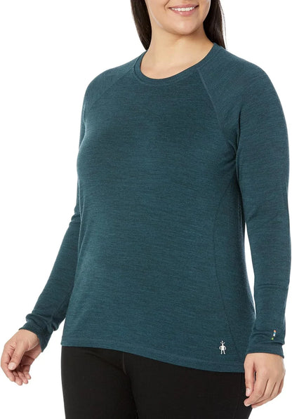 Smartwool Women's Classic Thermal Merino Base Layer Crew Plus