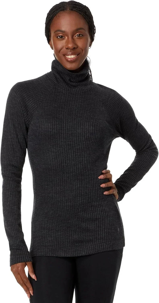 SmartWool Women's Thermal Merino Rib Turtleneck