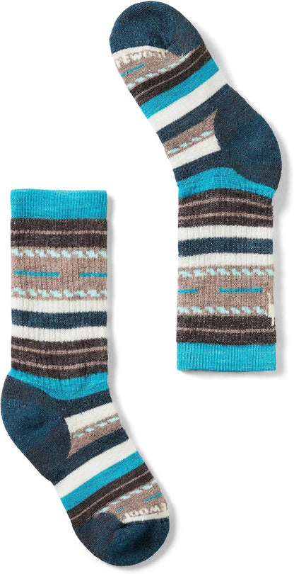 Smartwool Unisex Kids Hike Full Cushion Margarita Crew Socks (Toddler/Little Kid/Big Kid)