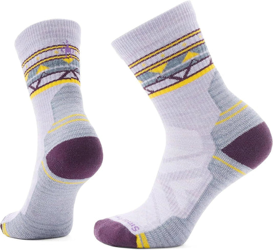 Smartwool Women's Hike Light Cushion Zig Zag Valley Mid Crew Socks