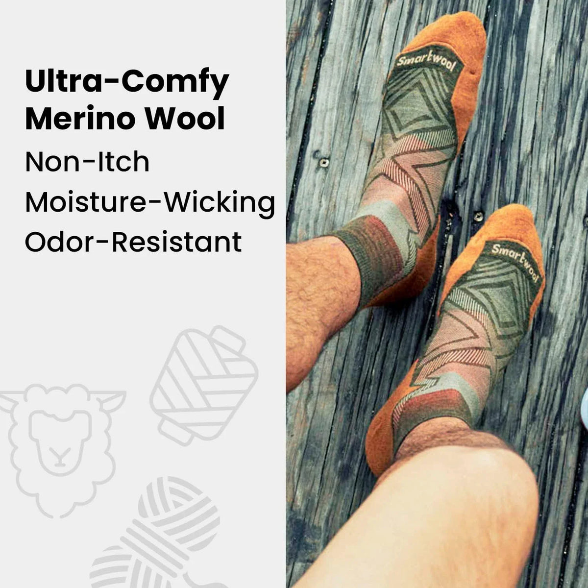 Smartwool Men's Ski Zero Cushion Over The Calf Socks