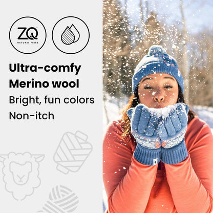 Smartwool Merino Gloves, Breathable Merino Wool Touchscreen Compatible For Men and Women