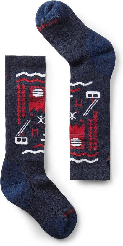 Smartwool Unisex Kids Wintersport Full Cushion Ski Day Over-the-calf Socks (Toddler/Little Kid/Big Kid)