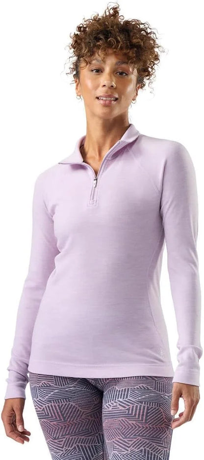 Smartwool Women's Classic Thermal Merino Base Layer 1/4 Zip