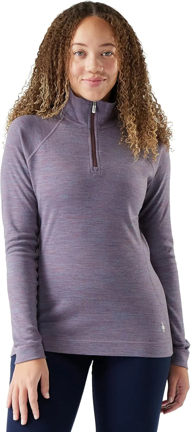 Smartwool Women's Classic Thermal Merino Base Layer 1/4 Zip