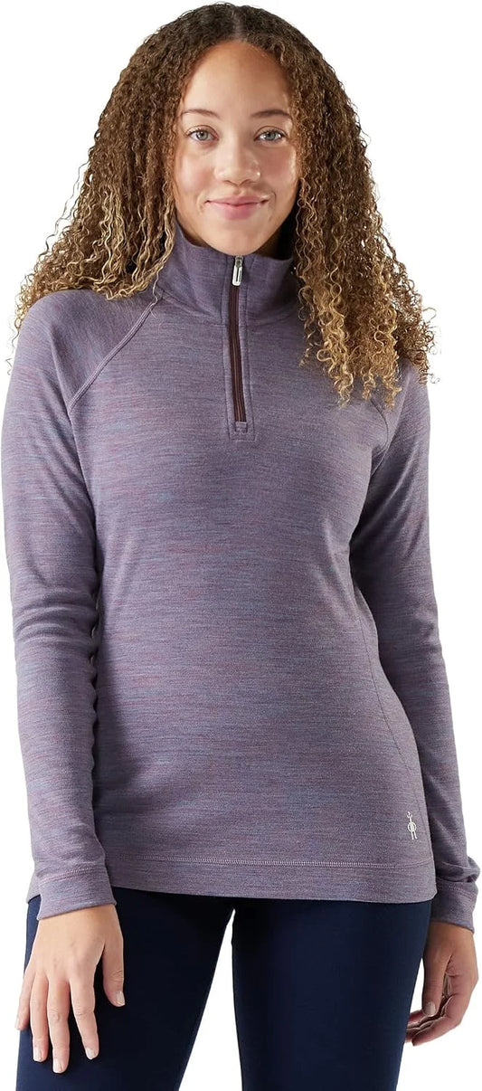 Smartwool Women's Classic Thermal Merino Base Layer 1/4 Zip