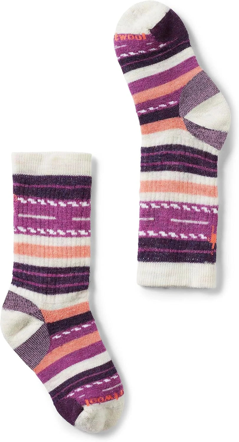 Smartwool Unisex Kids Hike Full Cushion Margarita Crew Socks (Toddler/Little Kid/Big Kid)