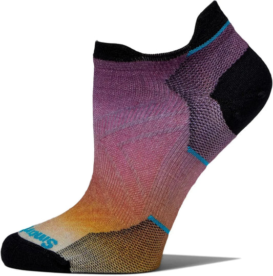 Smartwool Women's Run Zero Cushion Ombre Print Low Ankle Socks