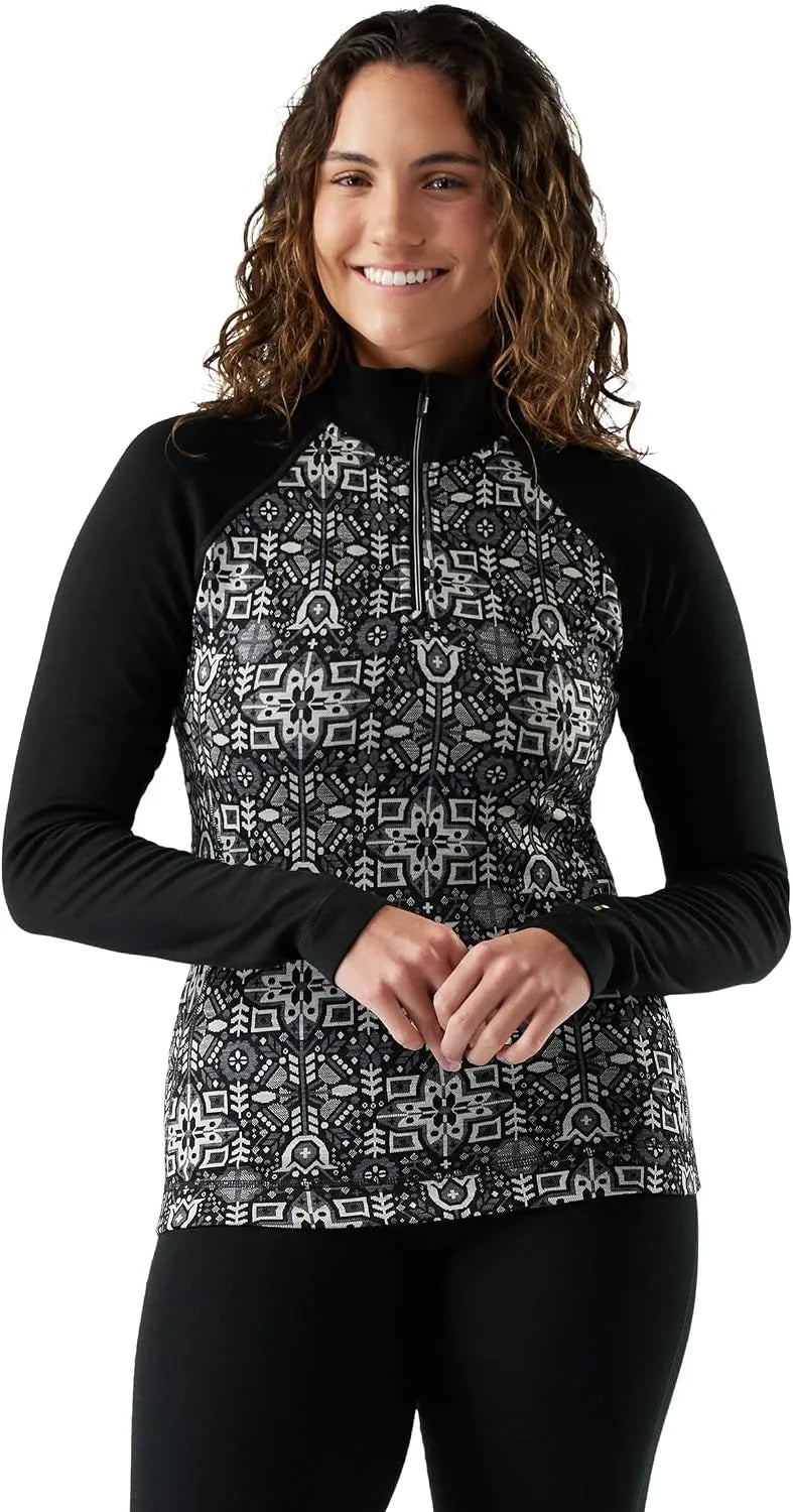 Smartwool Women's Classic Thermal Merino Base Layer 1/4 Zip