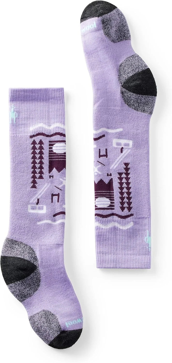 Smartwool Unisex Kids Wintersport Full Cushion Ski Day Over-the-calf Socks (Toddler/Little Kid/Big Kid)