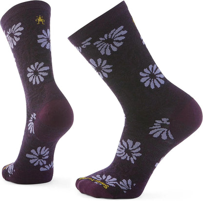 Smartwool Womens Everyday Floral Crew Socks
